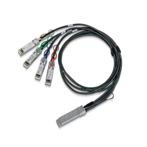 Mellanox Technologies MCP7F00-A02AR30L InfiniBand cable 2.5 m QSFP28 4x SFP28 Black