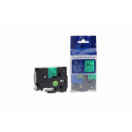 CTS Wholesale Comp Brother P-Touch TZe-751 Labelling Tape Cassette Black on Green also for TZ-751