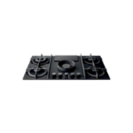 Elica NikolaTesla Flame 88cm Gas Venting Hob - Duct Out Only - Black