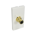 Cables Direct V-MOD1RCABK socket-outlet RCA White