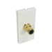 Cables Direct V-MOD1RCABK socket-outlet RCA White