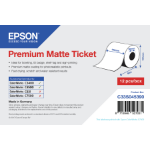 Epson Premium Matte Ticket - Roll: 102mm x 50m