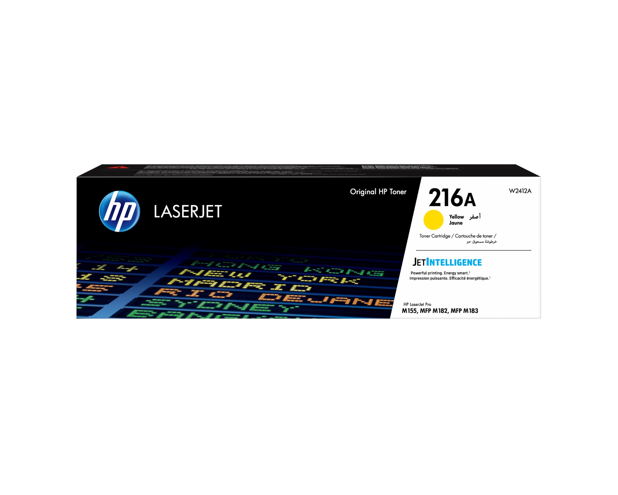 HP W2412A/216A Toner cartridge yellow, 850 pages ISO/IEC 19752 for HP M 155