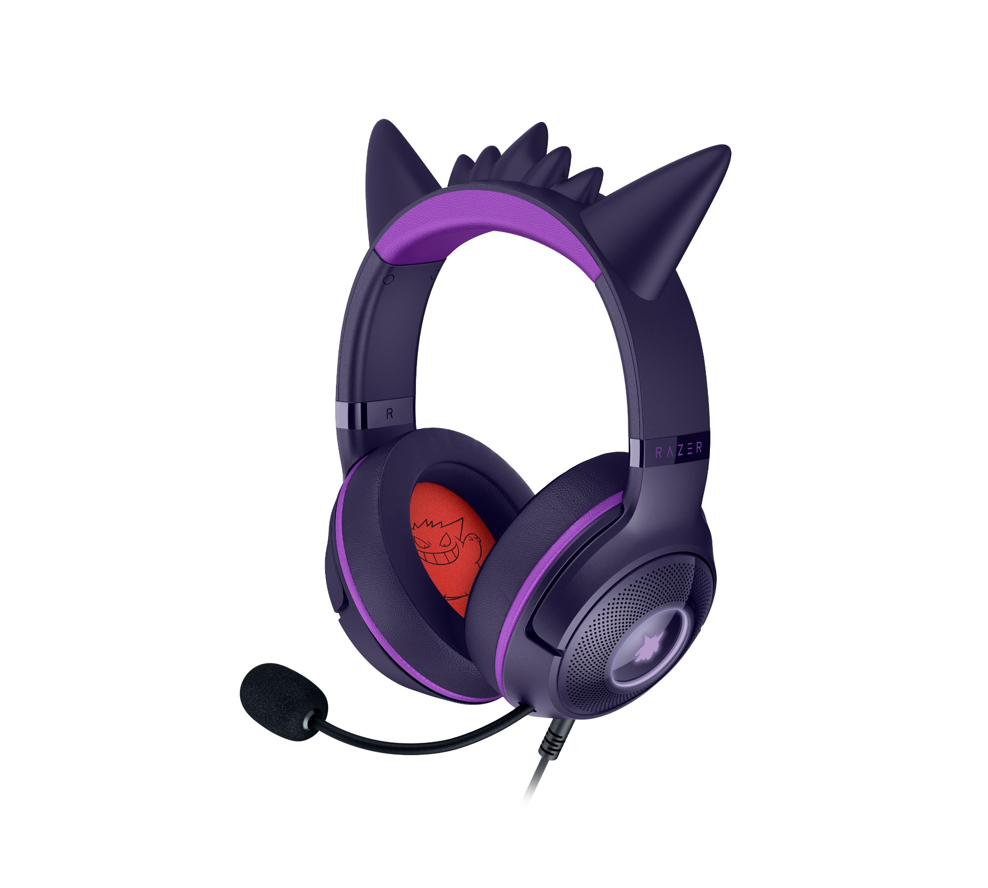 Razer Kraken Kitty V2 - Pokemon Gengar Ed. Headset Wired Head-band Gam