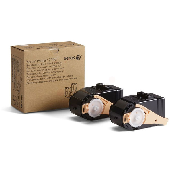 Xerox 106R02605 Toner-kit black twin pack, 2x5K pages Pack=2 for Xerox Phaser 7100