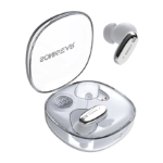 SONICGEAR Earphones Bluetooth ANC+Display EarPump Jewel Q3 White