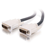 C2G 81201 DVI cable 3 m DVI-I Black, White