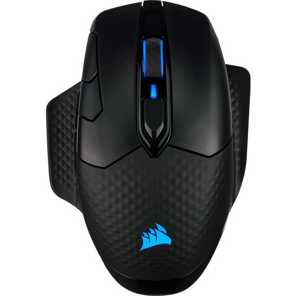 Image of Corsair DARK CORE RGB PRO mouse Right-hand RF Wireless + Bluetooth...
