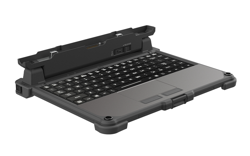 Getac GDKBCB mobile device keyboard UK English Pogo Pin Black