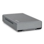 Rocstor Rocpro D90 HDD/SSD enclosure Silver 2.5/3.5"