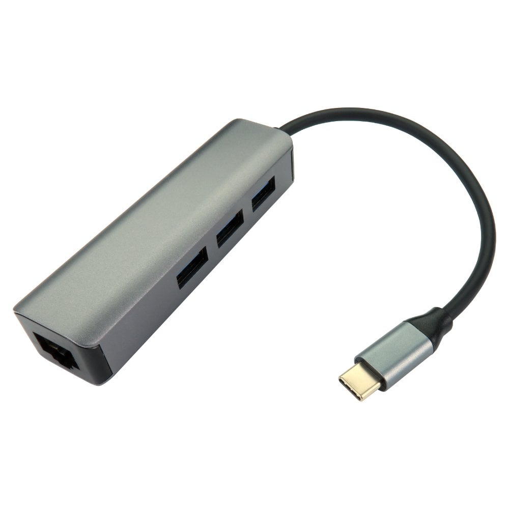 Cables Direct Usb C Gig Lan-3 Port A Hub