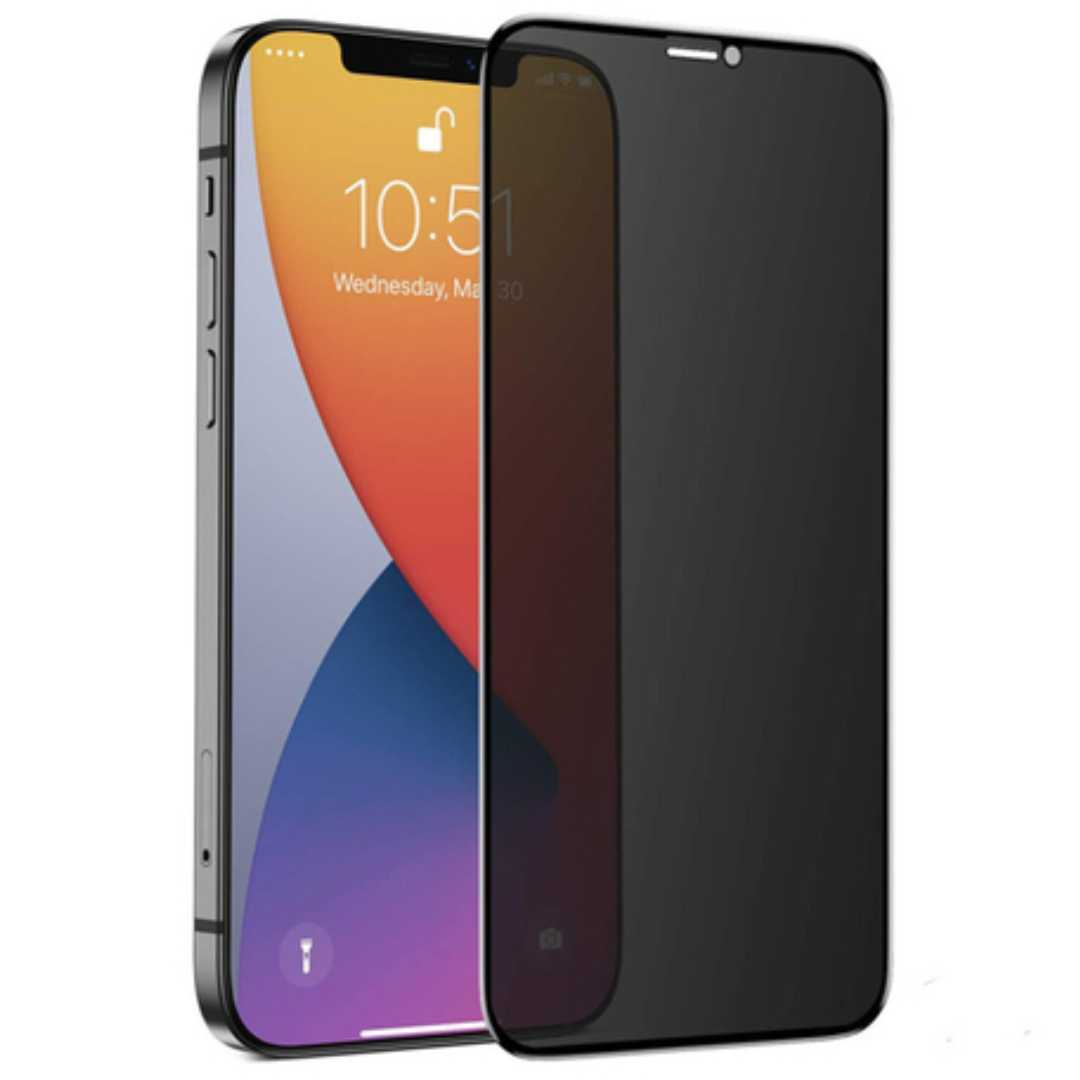 JLC iPhone 13/13 Pro/14/16e Privacy Tempered Glass