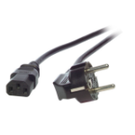 EFB Elektronik EK504.2 electriciteitssnoer Zwart 2 m Netstekker type F C13 stekker