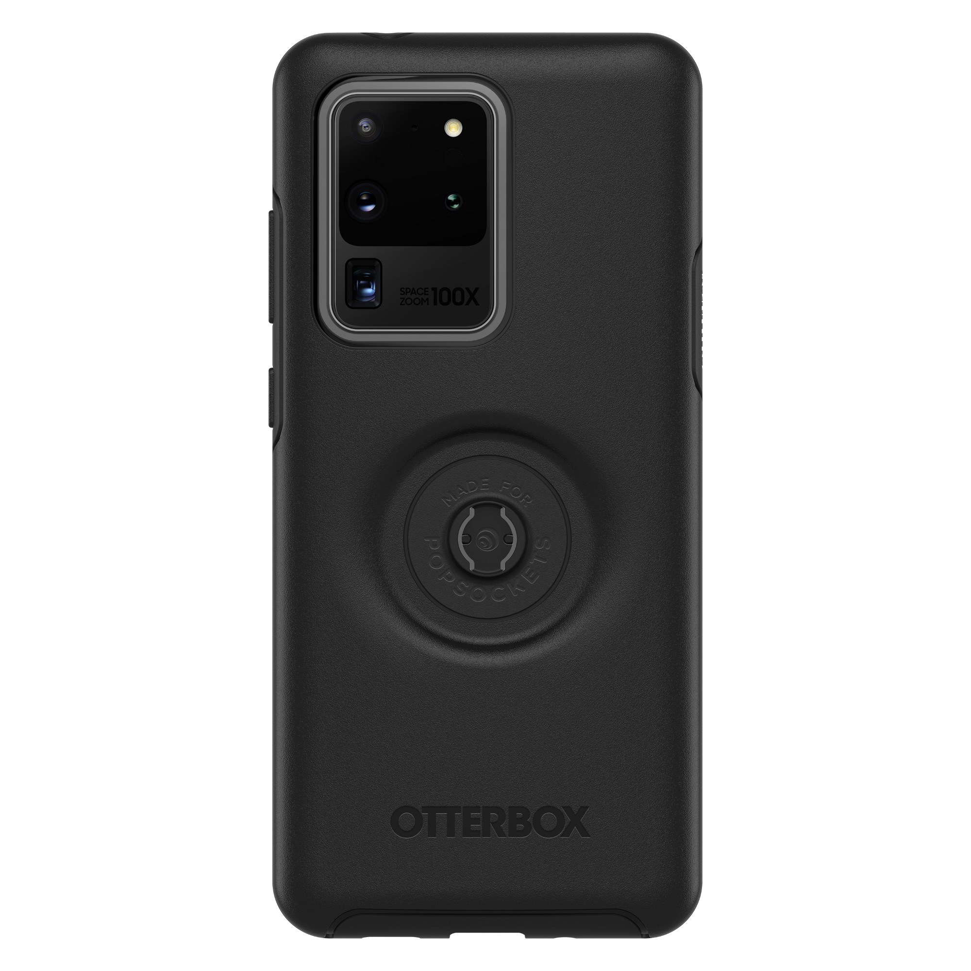 OtterBox Symmetry Otter+Pop for Samsung Galaxy S20 Ultra, black