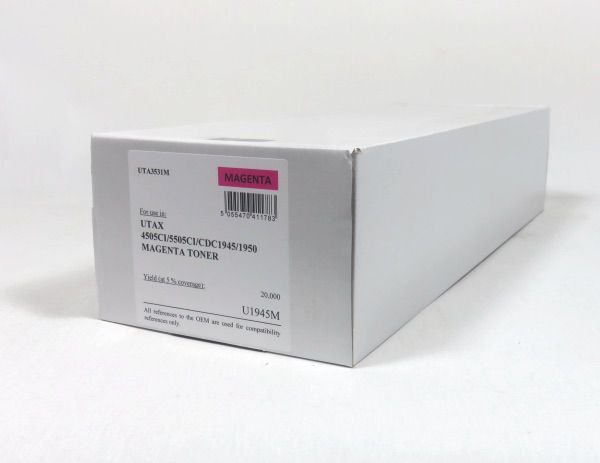 Data Direct Utax CDC1930 1935 3005 Toner Magenta Remanufactured 653010014C