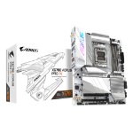 GIGABYTE X670E AORUS PRO X Motherboard - Supports AMD Ryzen 7000 CPUs, 16+2+2 phases VRM, up to 8000MHz DDR5 (OC), 4xPCIe 4.0 M.2, Wi-Fi 7, 2.5GbE LAN, USB 3.2 Gen 2