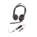 POLY Blackwire 5220 Stereo USB-C Headset + 3,5 mm plug + USB-C/A adapter