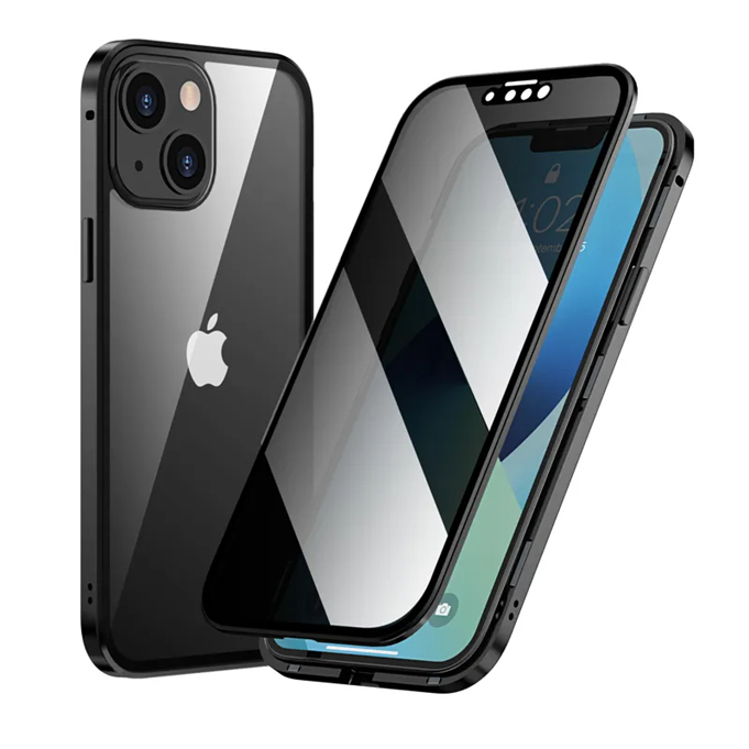 iPhone 15 JLC iPhone 15 Magnetic with Privacy Glass case