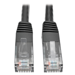 Tripp Lite N200-010-BK Cat6 Gigabit Molded (UTP) Ethernet Cable (RJ45 M/M), Black, 10 ft. (3.05 m)