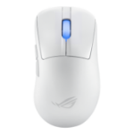 ASUS ROG Keris II Ace Wireless AimPoint White mouse Gaming Right-hand RF Wireless + Bluetooth + USB Type-A Optical 42000 DPI