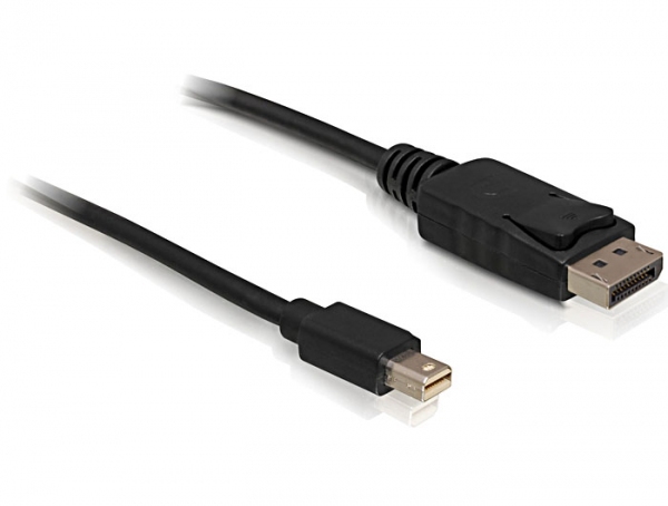 Image of DeLOCK 3m Displayport Cable mini DisplayPort Black
