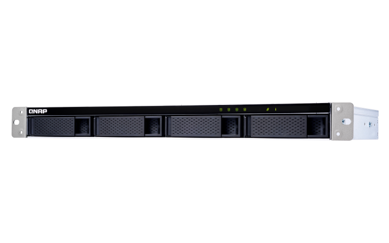 Image of QNAP TL-R400S storage drive enclosure HDD/SSD enclosure Black,...
