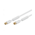 Microconnect M-F 10m coaxial cable White