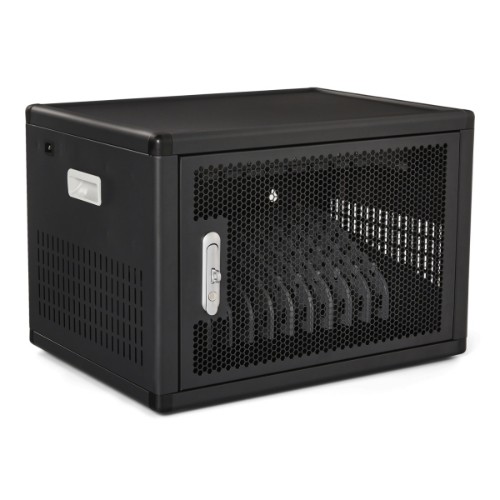 V7 CHGSTA12USBCPD-1E portable device management cart/cabinet Black
