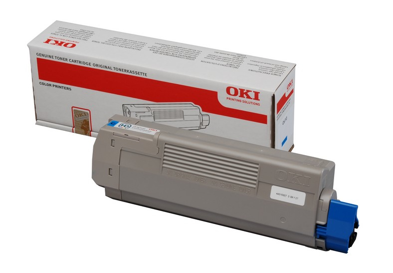 Image of OKI 44315307 Toner-kit cyan, 6K pages ISO/IEC 19798 for OKI C 610