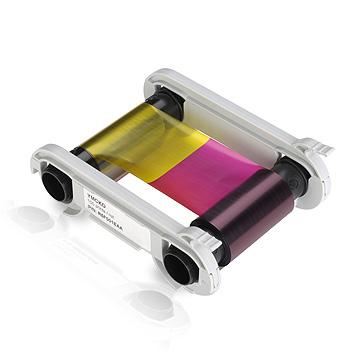 Image of Evolis R5F002EAA Thermal-transfer ribbon Bk,C,M,Y, Transparent,...