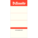 Esselte Spine Labels for LAF 75 mm Short, Bag/100