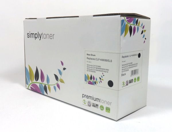 Image of Samsung Plain Box CLP610 660 Black Remanufactured Toner