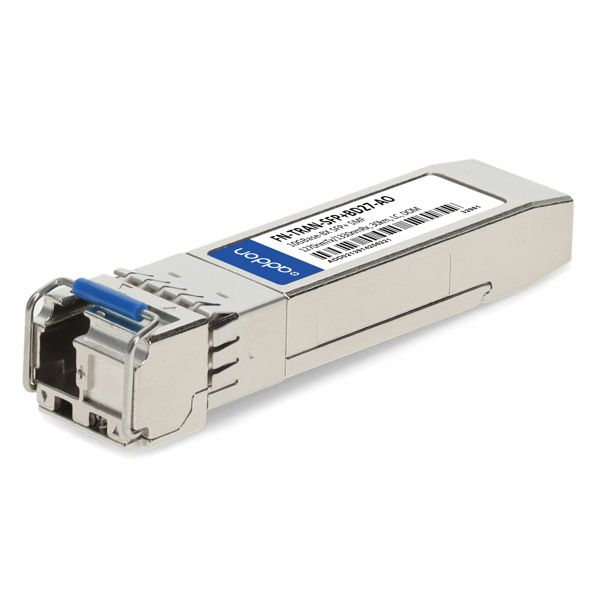 AddOn Networks FN-TRAN-SFP+BD27-AO Compatible 10G SFP+ 30 km TAA Compliant Transceiver