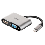 D-Link DUB-V210 USB graphics adapter 3840 x 2160 pixels Grey