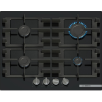Bosch Serie 4 PNP6B6K40 hob Black Built-in 59 cm Gas 4 zone(s)