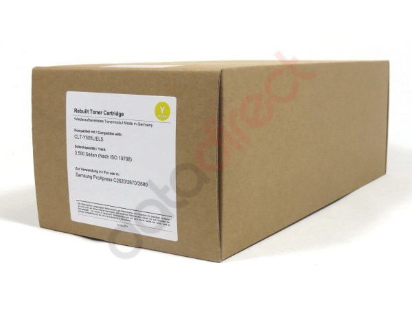 Data Direct Samsung C2620/2670/2680 Toner Yellow Remanufactured 3.5K C