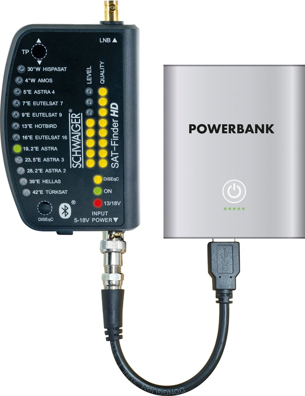 Schwaiger SF9003BTAKKU satellite finder 950 - 2150 MHz 1 pc(s)