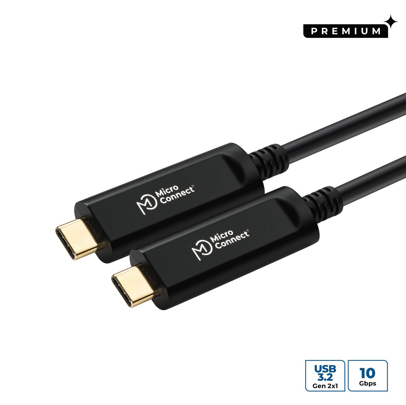 Microconnect MC-USB3.1CC10OP USB cable USB 3.2 Gen 2 (3.1 Gen 2) 10 m