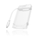 ICY BOX IB-AC703-C HDD/SSD enclosure Translucent, White 2.5"