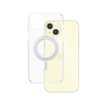 PanzerGlass CARE by ® Feature Case Transparent w. Silver Kickstand & MagSafe iPhone 15 Plus