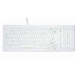 Contour Design Active Key AK-C7000 toetsenbord Kantoor USB QWERTZ Duits Wit
