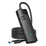 Inateck HB2025AL USB 3.2 Gen 2 (3.1 Gen 2) Type-A 10000 Mbit/s Zwart