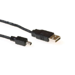 ACT USB 2.0 A male - USB mini B male 1,80 m