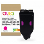 Armor OWA KONICA MINOLTA TNP-80 M / TNP-81 M - REMANUFACTURED TONER - MAGENTA