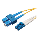 Tripp Lite LC/SC, 7 m fiber optic cable 275.6" (7 m) Yellow