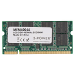2-Power 2P-AA-MM2DR25/SUK memory module 1 GB 1 x 1 GB DDR 400 MHz