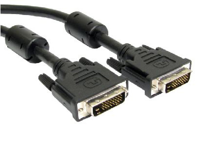 Cables Direct Black 2M Dvi-D Dvi Cable