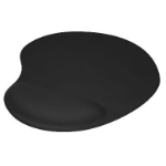 BRobotix 500074N alfombrilla para ratón Cojín de ratón para Juegos Negro