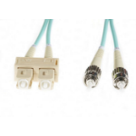 4Cabling FL.OM4SCST20M fibre optic cable 20 m SC ST OM4 Aqua colour