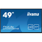 iiyama LH4946HS-B1 Signage Display Digital signage flat panel 123.2 cm (48.5") LED 450 cd/m² Full HD Black Android 24/7